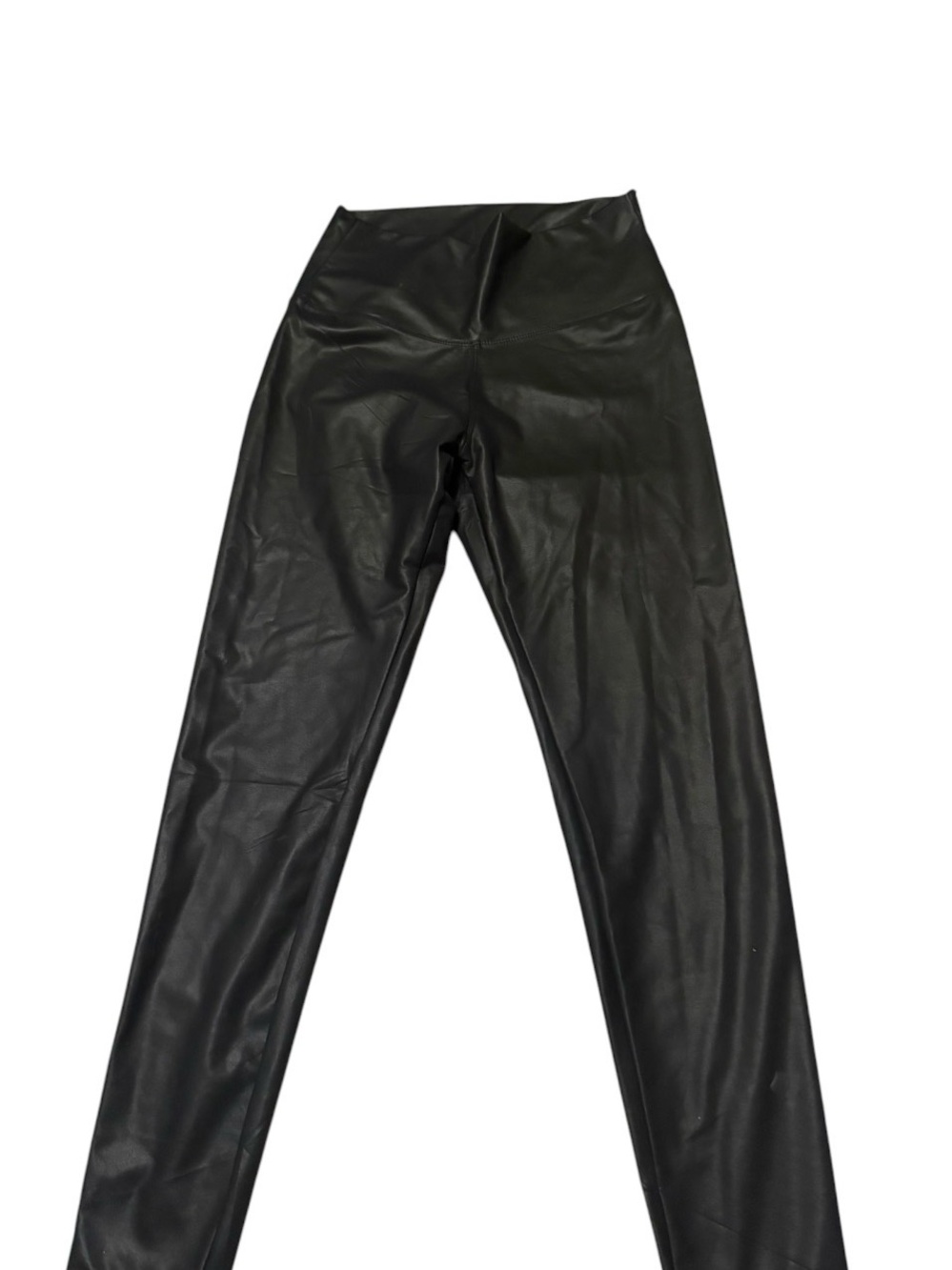 Black Faux Leather Leggings